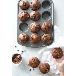 GoodCook Nonstick 12-Cup Mini Cup Muffin Pan